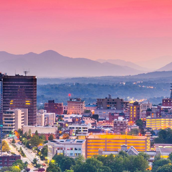 North Carolina skyline